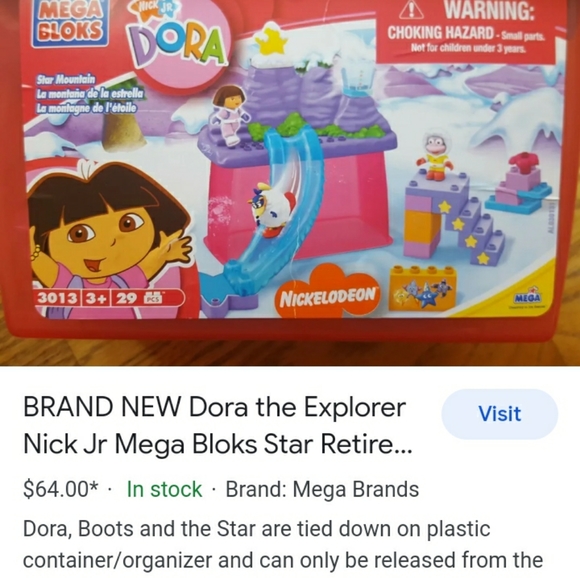 Mega Bloks Dora Explorer STAR MOUNTAIN Adventures EVC - Picture 4 of 16